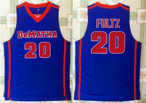 Maillot De Basket NCAA University Ma Kerr Fultz 20 Bleu